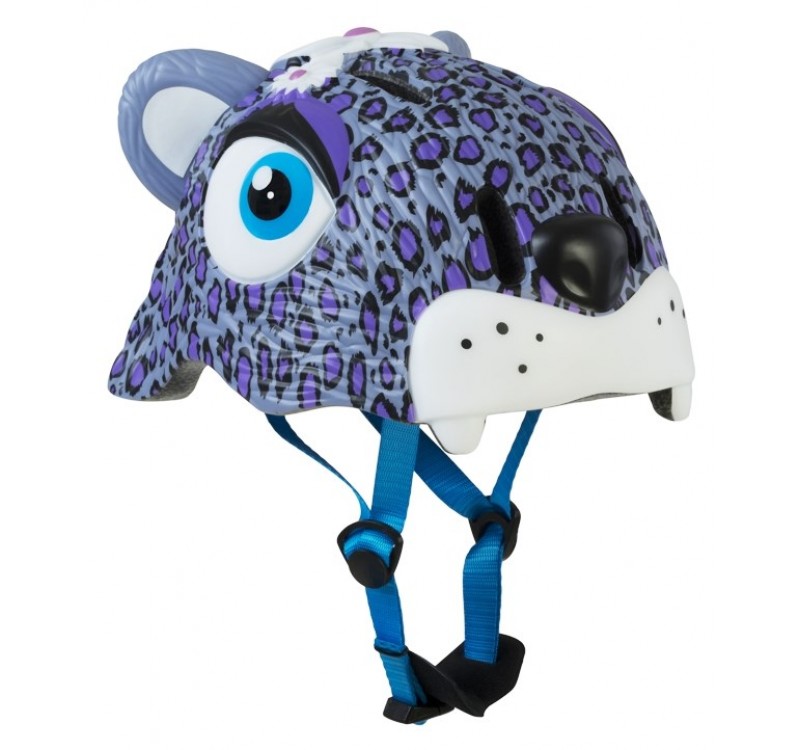 Купить Шлем защитный Purple Leopard by Crazy Safety New (сиреневый леопард)