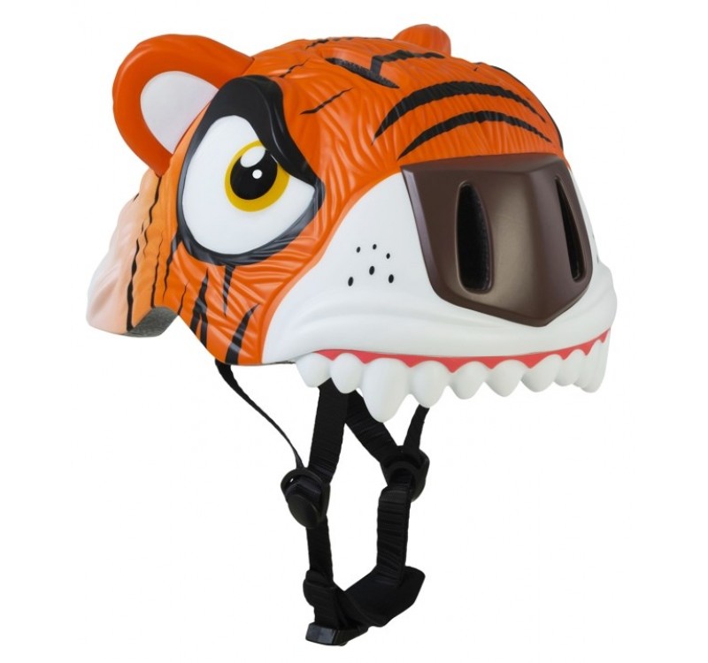 Купить Шлем Orange Tiger by Crazy Safety 2017 (оранжевый тигр)