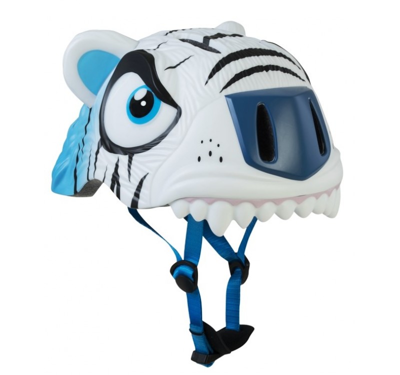 Купить Шлем защитный White Tiger by Crazy Safety New (белый тигр)